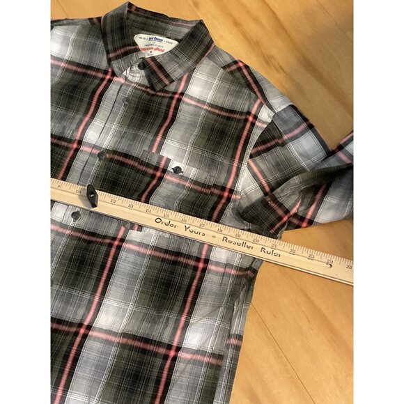 Urban Pipeline Awesomely Soft Ultimate Shirt M Plaid Long Sleeve Cotton - Picture 5 of 12